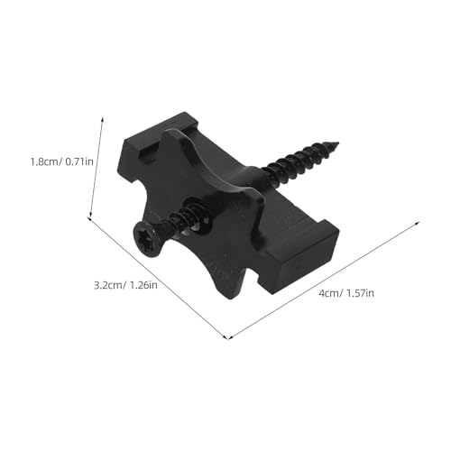 SAFIGLE 1 Set Hidden Deck Fasteners with Stainless Steel Screws - Plastic Composite Deck Clips with Drill Bits - Composite Decking Boards Clips Fixing System for Home Hotel