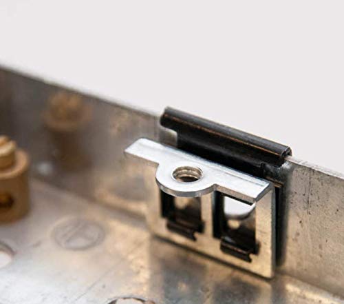 x10 Back Box Repair Clips Replace Damaged Threads or Lugs on Installed Electrical Metal Back Pattress Boxes
