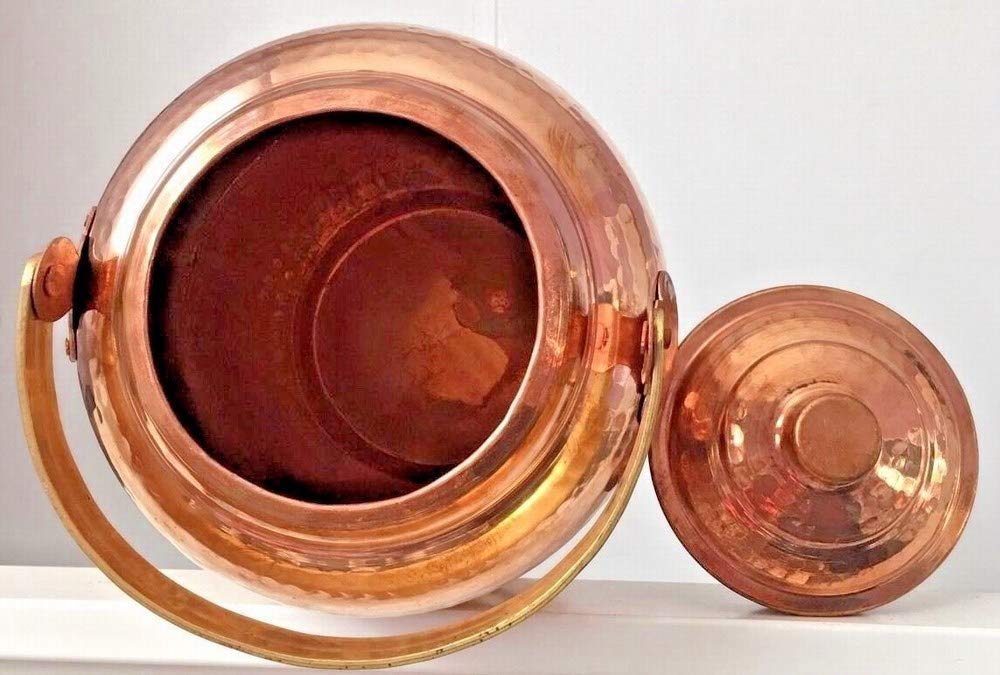 Copper 3.6 gal Water Pot Dispenser Storage Tank with Tap Kitchen Benefi