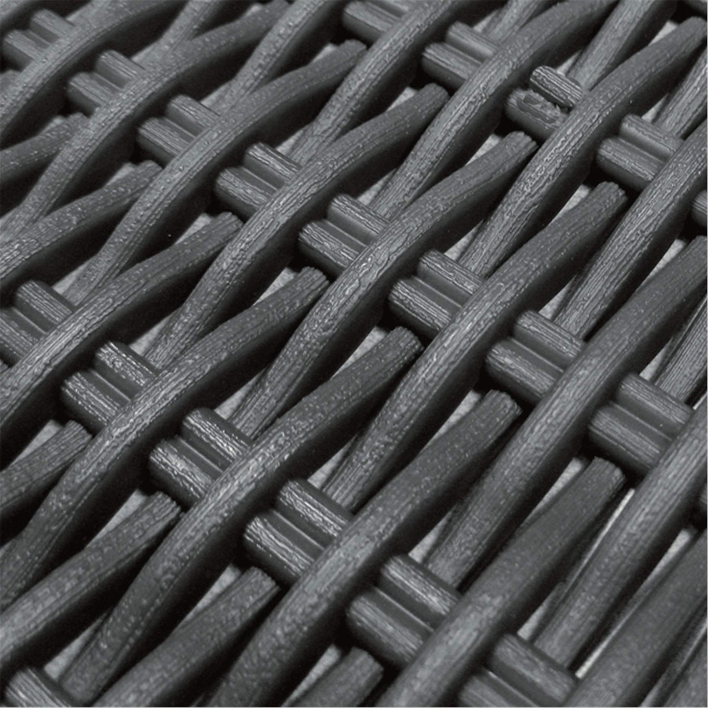 Keter California 2 Seater 83% recycled Outdoor Garden Furniture Balcony Chaise lounge - Graphite with Grey Cushions Fade Free | All Weather Resistant | Easy Clean | Zero Maintenance