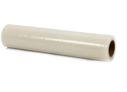 Trade Store Carpet Protection Film, Self-Adhesive Clear Polypropylene, 2 rolls of 600mm x 25m, Professional-Grade for Construction and Renovation (2 x 600mm x 25m)