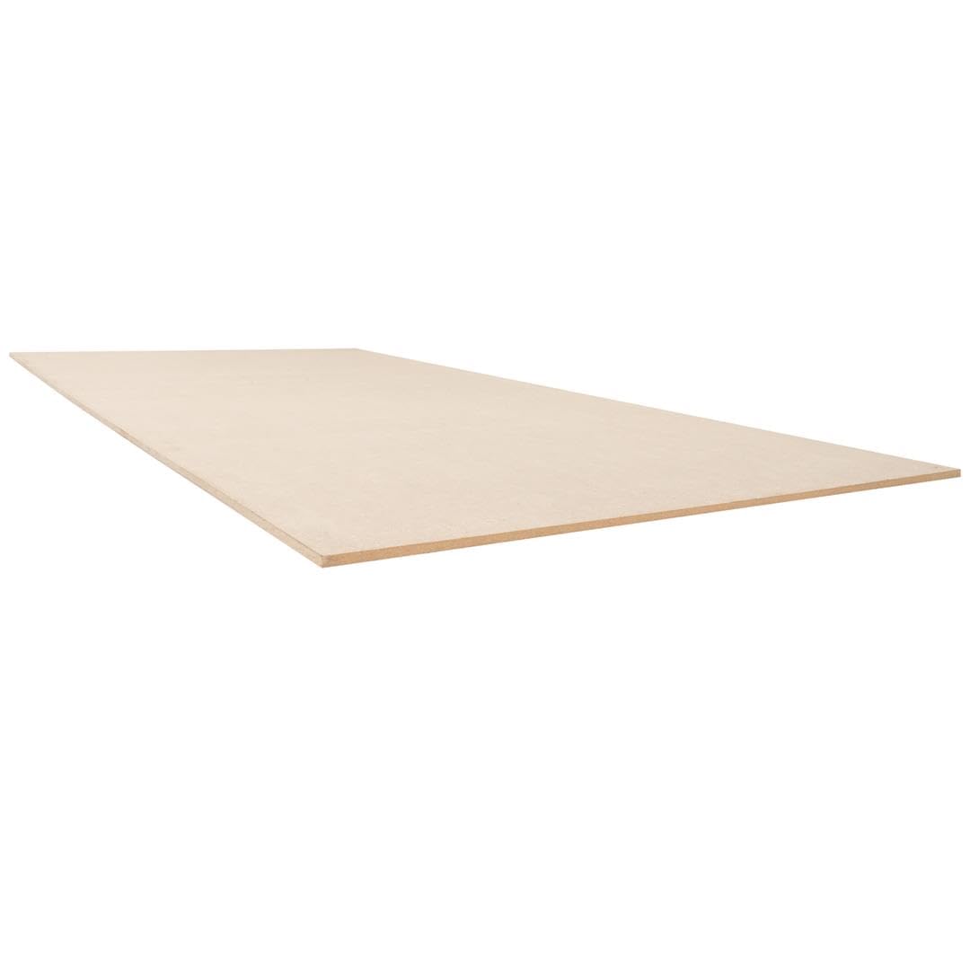 Snowdon Timber MDF Board (T) 6mm (W) 607mm (L) 1220mm - 10 Pack