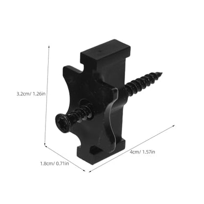 SAFIGLE 1 Set Hidden Deck Fasteners with Stainless Steel Screws - Plastic Composite Deck Clips with Drill Bits - Composite Decking Boards Clips Fixing System for Home Hotel