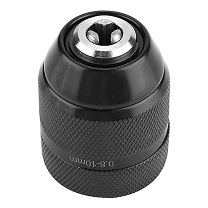 3/8" Thread 0.8mm-10mm Keyless Metal Drill Chuck for Hand Electric Drill