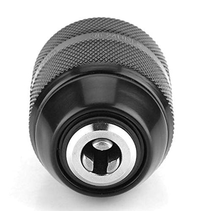 3/8" Thread 0.8mm-10mm Keyless Metal Drill Chuck for Hand Electric Drill