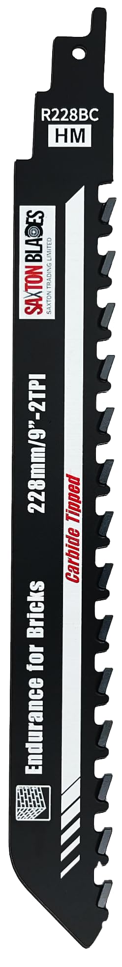 Saxton R228BC Brick Concrete Cement Board Cutting Reciprocating Sabre Saw Blade