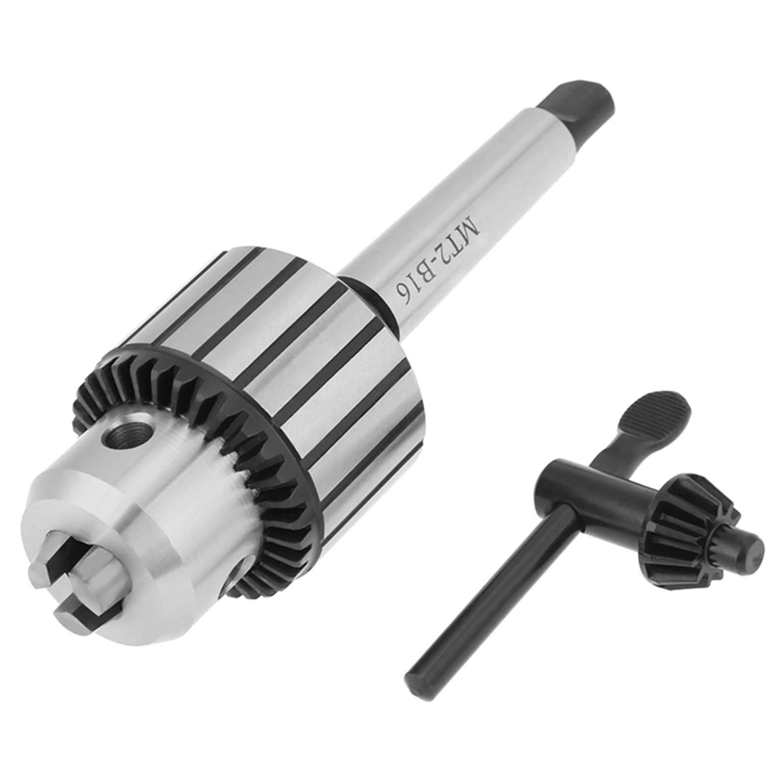 Mini Drill Chuck, Ejoyous High-Carbon Steel Key Type Lathe Drill Chuck, 1-13mm Mini Lathe Drill Chuck Tool for Drilling Centering Tapping Reaming