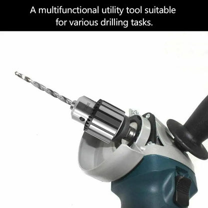 YDHfdc Heavy Duty Lathe Chuck - MT2-B16, 1-16mm Capacity, Stainless Steel, Arbor Key Type with Chuck Key and SDS Adapter Shank for Drilling Machines