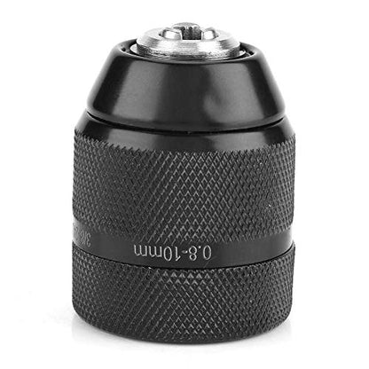 3/8" Thread 0.8mm-10mm Keyless Metal Drill Chuck for Hand Electric Drill