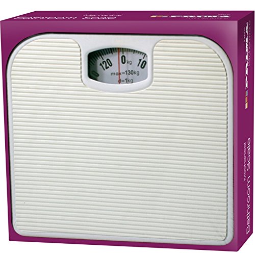130KG Bathroom Scale Weighing Body Weight Mechanical Home Lose Fat DIAL White