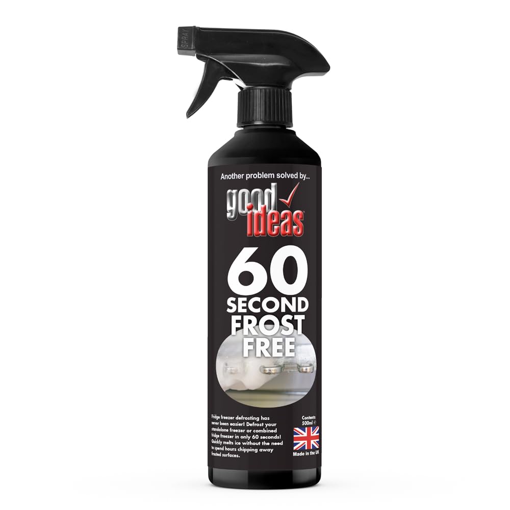 Easylife 60 Second Frost Free Defrosting Spray for Fridge Freezer, Odourless Deicer for Fridge and Freezer, 500ml - Fully Guaranteed