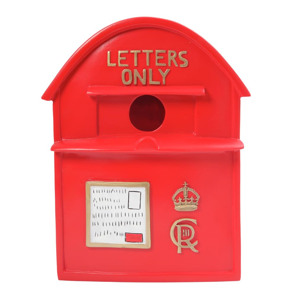 Easylife Post Box Bird House, Garden Nesting Box for Small Birds, Letter Box Garden Feature, H25cm x W19.2cm x D12cm
