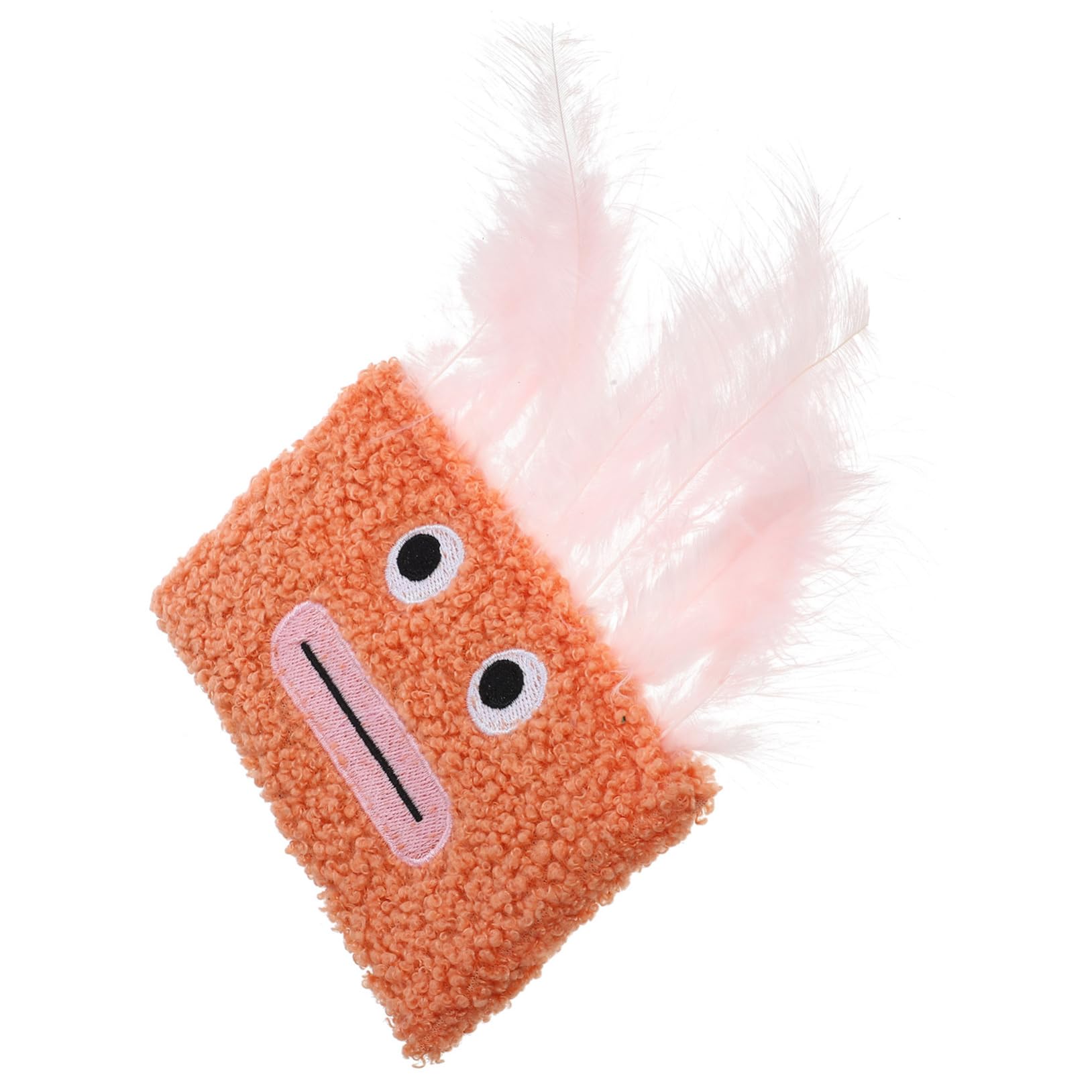 Toddmomy Cute Catnip Toy for Chewing Interactive Cat Plaything Crinkle Jelly Lip Cartoon Design for Indoor Kittens Engaging Cat Activity and Natural Instinct Encouragement