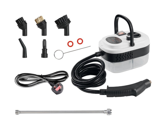 Foandbevi 7 in 1 Steam Cleaner 2500W High Pressure Steamer for Cleaning, Car Steamer Handheld Steam Cleaner for Home Use, Hardwood Floor Steam Cleaner for Upholstery, Kitchen, Bathroom, Grout