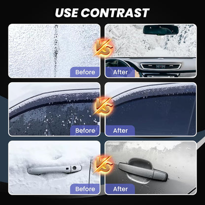 Anti-freeze Electromagnetic Car Snow Removal Device, 2025 New Car Defroster, Deicer, Portable Kinetic Molecular Heater, Car Diffuser for Essential Oils, Winter Car Kits (1PCS)