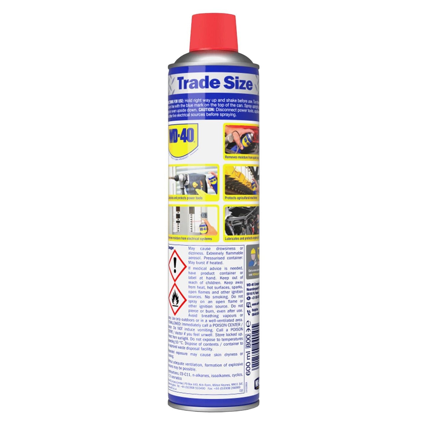 (5 Pack) WD-40 Multi-Use Maintenance Aerosol 600ml