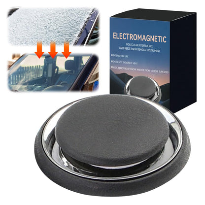 Anti-freeze Electromagnetic Car Snow Removal Device, 2025 New Car Defroster, Deicer, Portable Kinetic Molecular Heater, Car Diffuser for Essential Oils, Winter Car Kits (1PCS)
