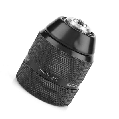 3/8" Thread 0.8mm-10mm Keyless Metal Drill Chuck for Hand Electric Drill