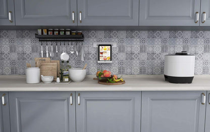 Art3d 10-Sheet Peel and Stick Backsplash Tile Stickers, Gray Talavera Mexican Tiles