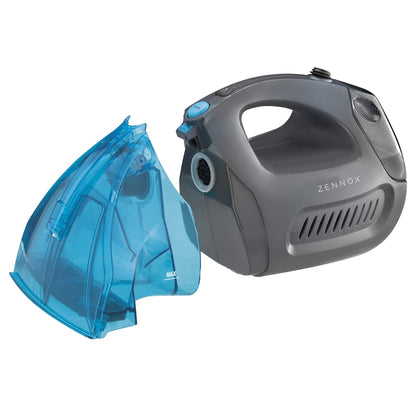 Zennox Electric Carpet Rug Spot Cleaner & Stain Remover Handheld Car Upholstery Washer (Blue/Grey)