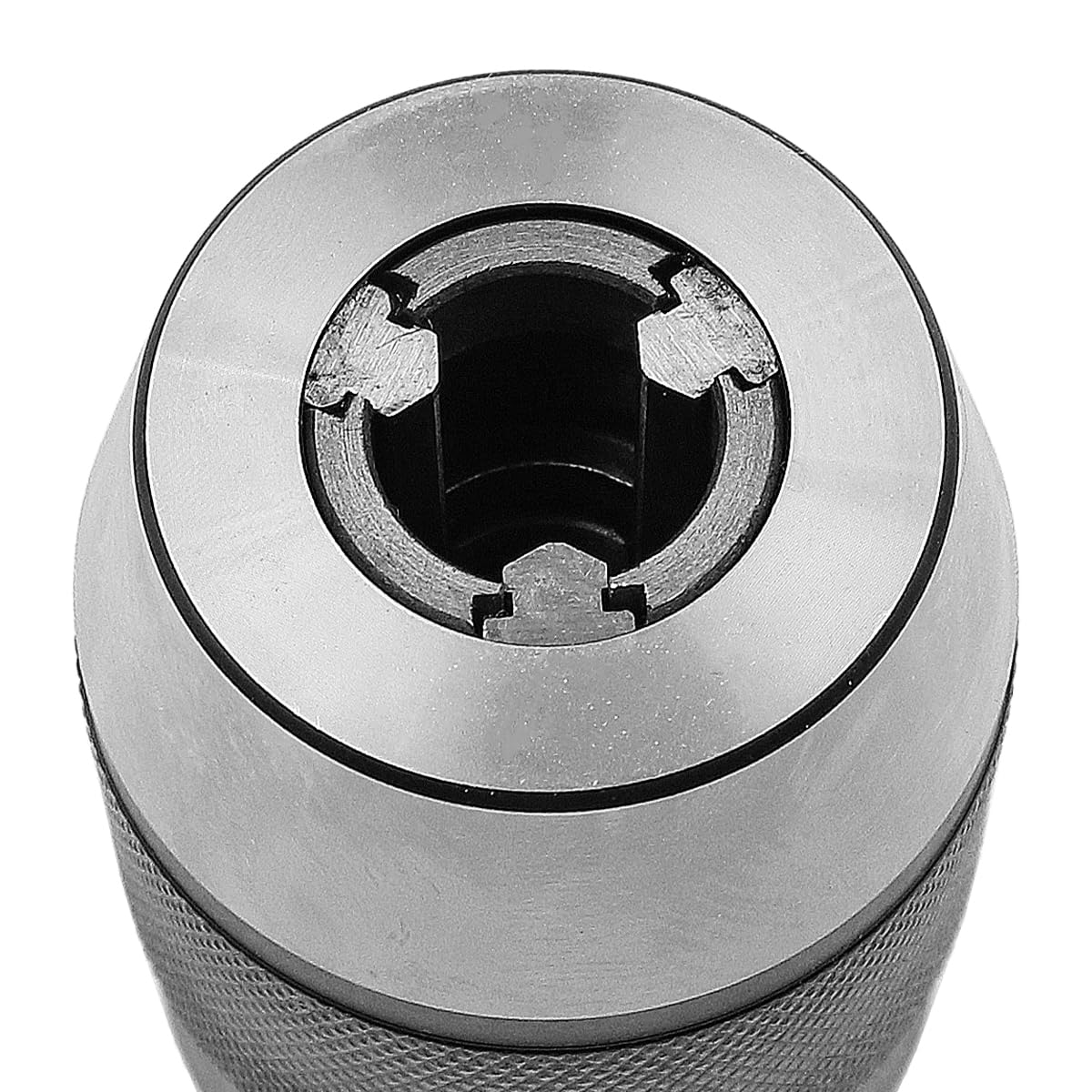 ZONADAH 1-16mm Keyless Drill Chuck B16 Taper Arbor, Heavy Duty Steel Self Tighten Lathe, Automatic Locking Keyless Adapter for Drill Press, Milling, CNC, Drilling Machine