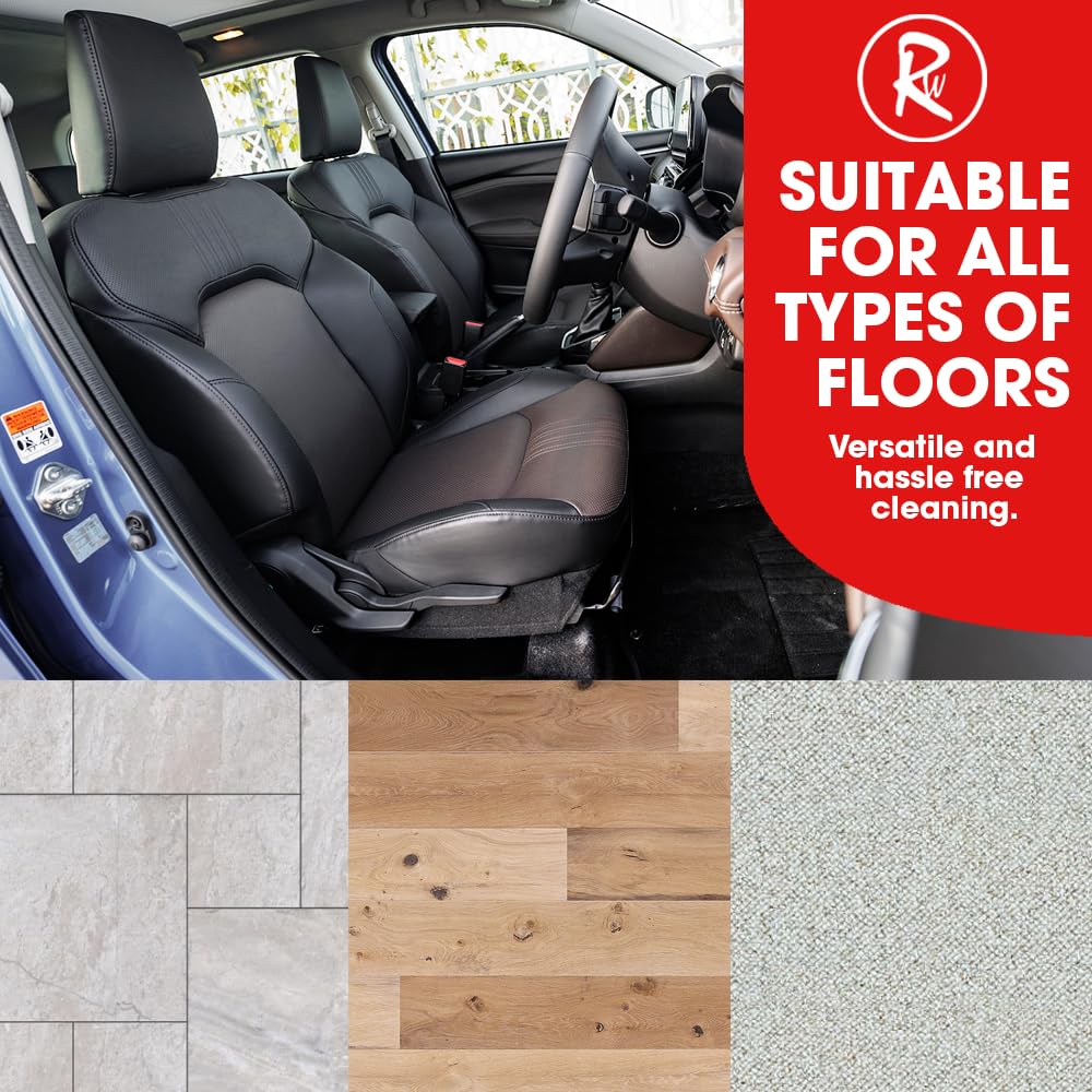 RocwooD Wet And Dry Vacuum Cleaner 15L 230 V 1250W 3 In 1 Bag Hoover With Blower Cleaning & Filter Light Weight & Portable Powerful Tub Vacuum Cleaners Electric Carpet & Floor Hoovers