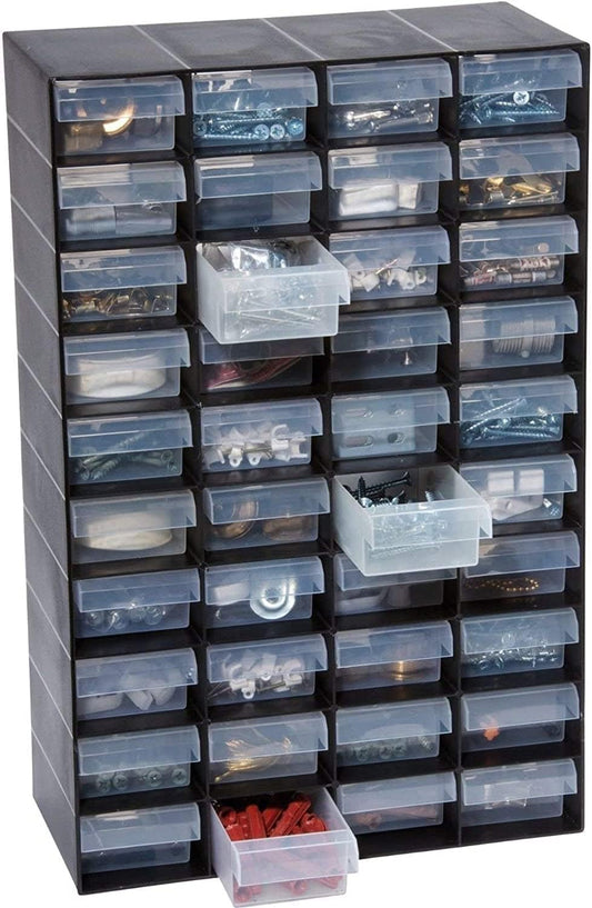 HOMION Multi Drawer Storage Cabinet For Home Garage or Shed Plastic (40 DRAWER)