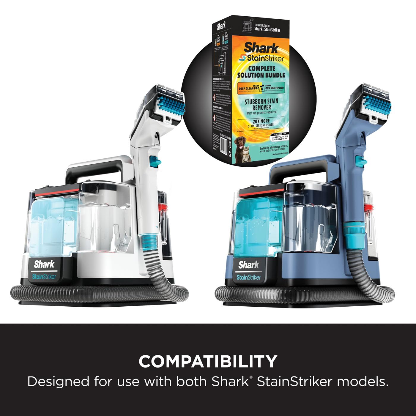 Shark CarpetXpert Deep Clean Pro Formula 1.42L Refill, Carpet & Upholstery Cleaning Solution for use with Shark EX150UK & EX200UK, XSKCHMLEX48UK