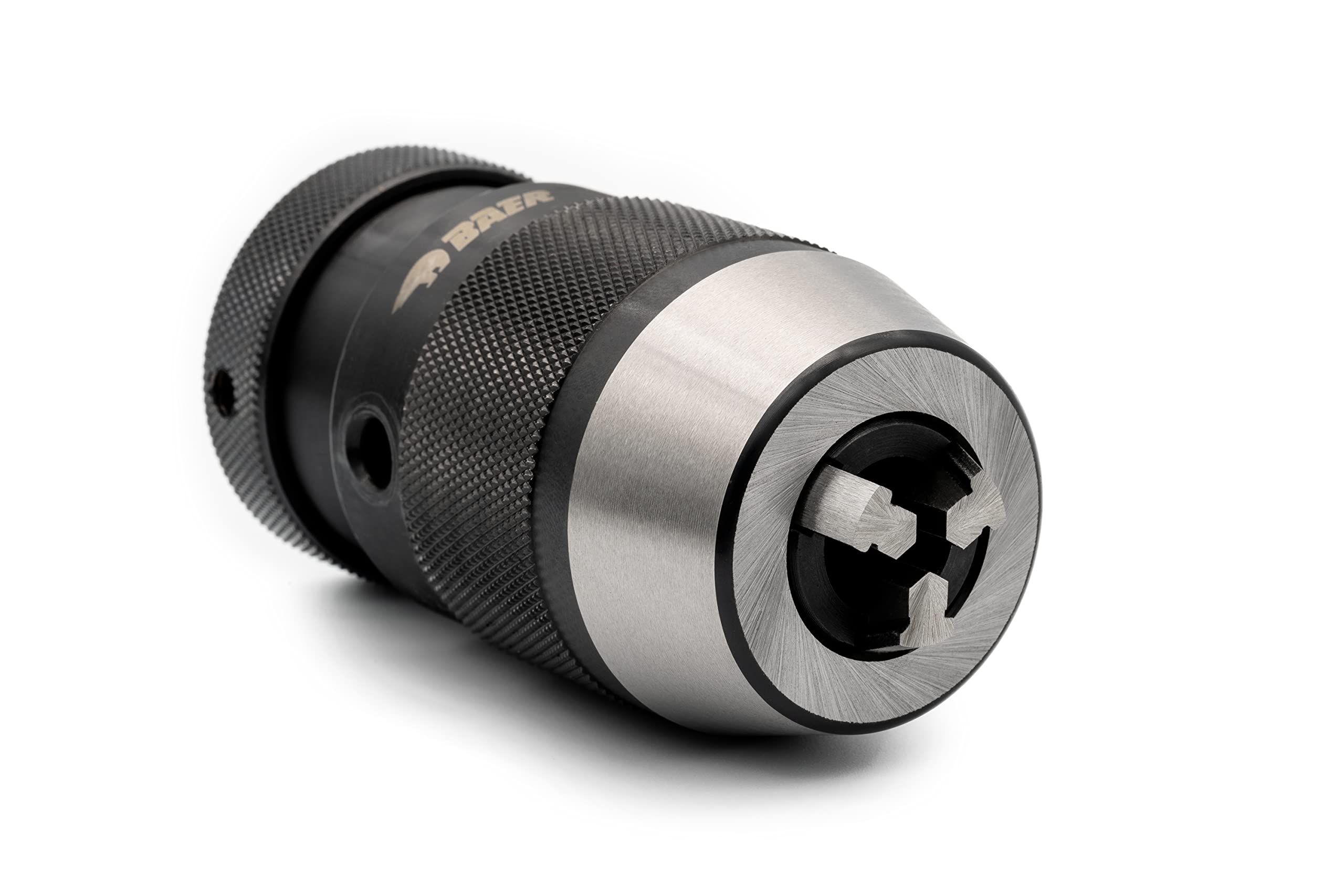 Baer ECO Drill Chuck with Thread Attachment 1.0 - 13 mm | UNF 1/2 x 20 | High Precision Quick Release Drill Chuck for Drilling Machine, Milling Lathe