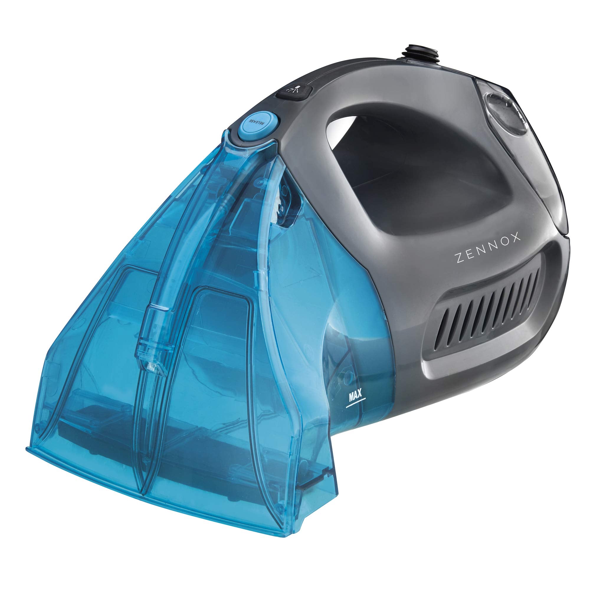 Zennox Electric Carpet Rug Spot Cleaner & Stain Remover Handheld Car Upholstery Washer (Blue/Grey)