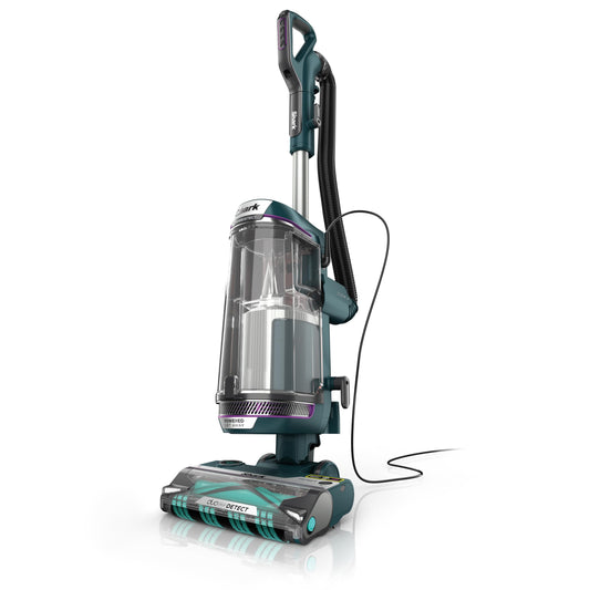 Shark PowerDetect Corded Upright Vacuum Cleaner with DuoClean Detect, Reverse Clean, Anti Hair Wrap Plus, Allergen Seal, Anti-Odour, Pet, Crevice & Multi-Surface Tools, Portable, 750W, 1.3L AZ3900UKT