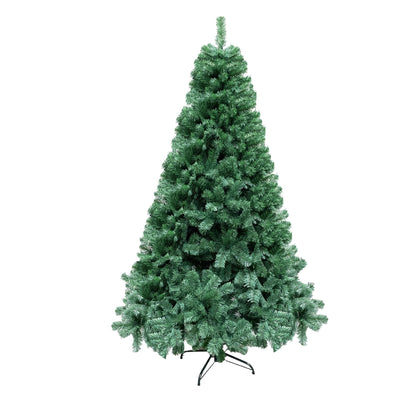 "Shatchi 4FT / 1.2M Alaskan Pine Green Artificial Christmas Tree Bushy, 230 Tips Xmas Home Decorations, PVC, 120CM / 4FT Green"
