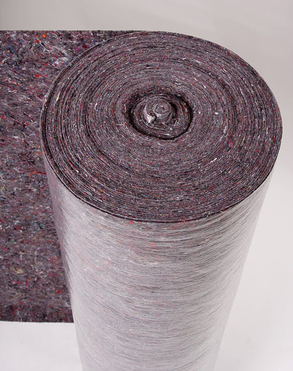 Hard Floor Protector, Absorbent Dust Sheet Floor Fleece | Roll of 1M X 25M | 250 gsm | Easy Installation | Anti-Slip & Reusable | Trio Plus