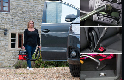 Henry HVB160x12 907226 Cordless Vacuum Cleaner, 6 Litre, 250 W, Red